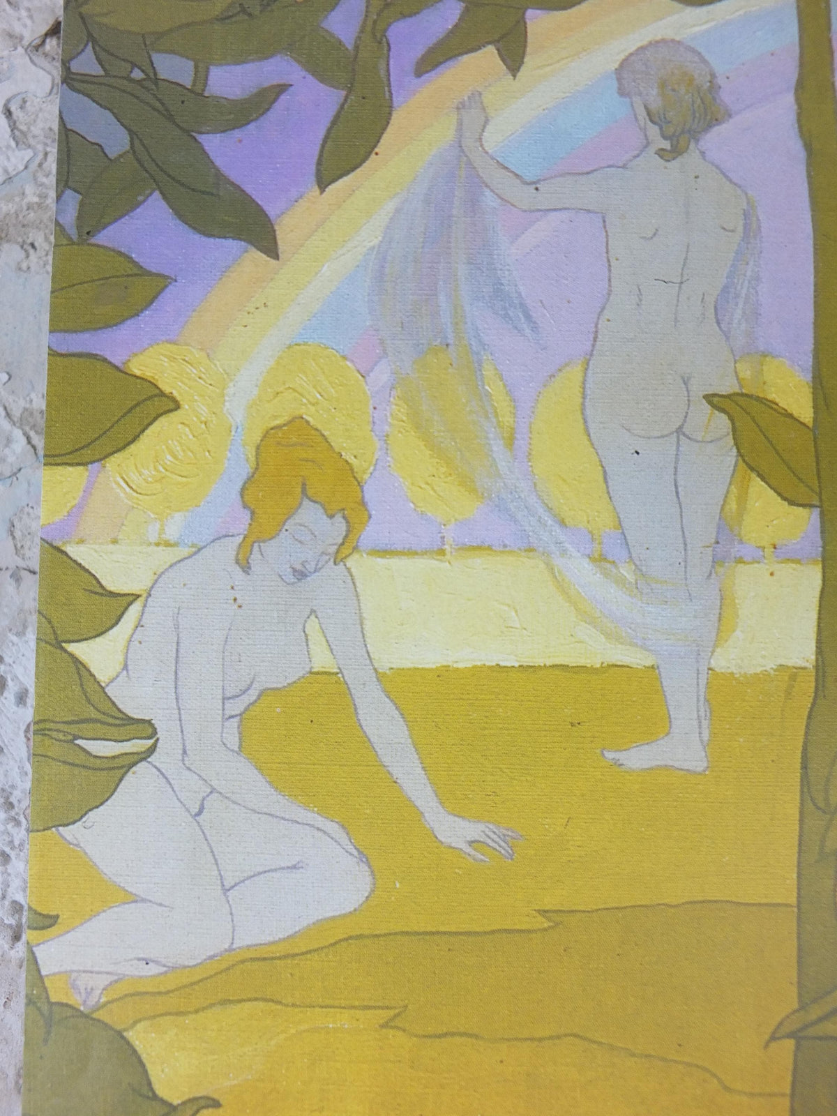 1995 Georges de Feure Poster, The Woman With the Iris 1897, La Femme À l'Iris, Art Nouveau, Symbolism post impressionism, wall art decor