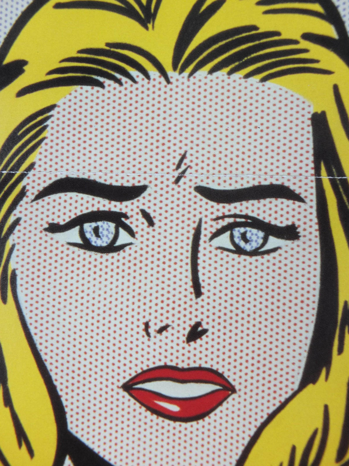 1991 Royal Academy of Arts Poster, Roy Lichtenstein, "I know... Brad" 1963 Pop Art artist gallery exhibition, wall art decor