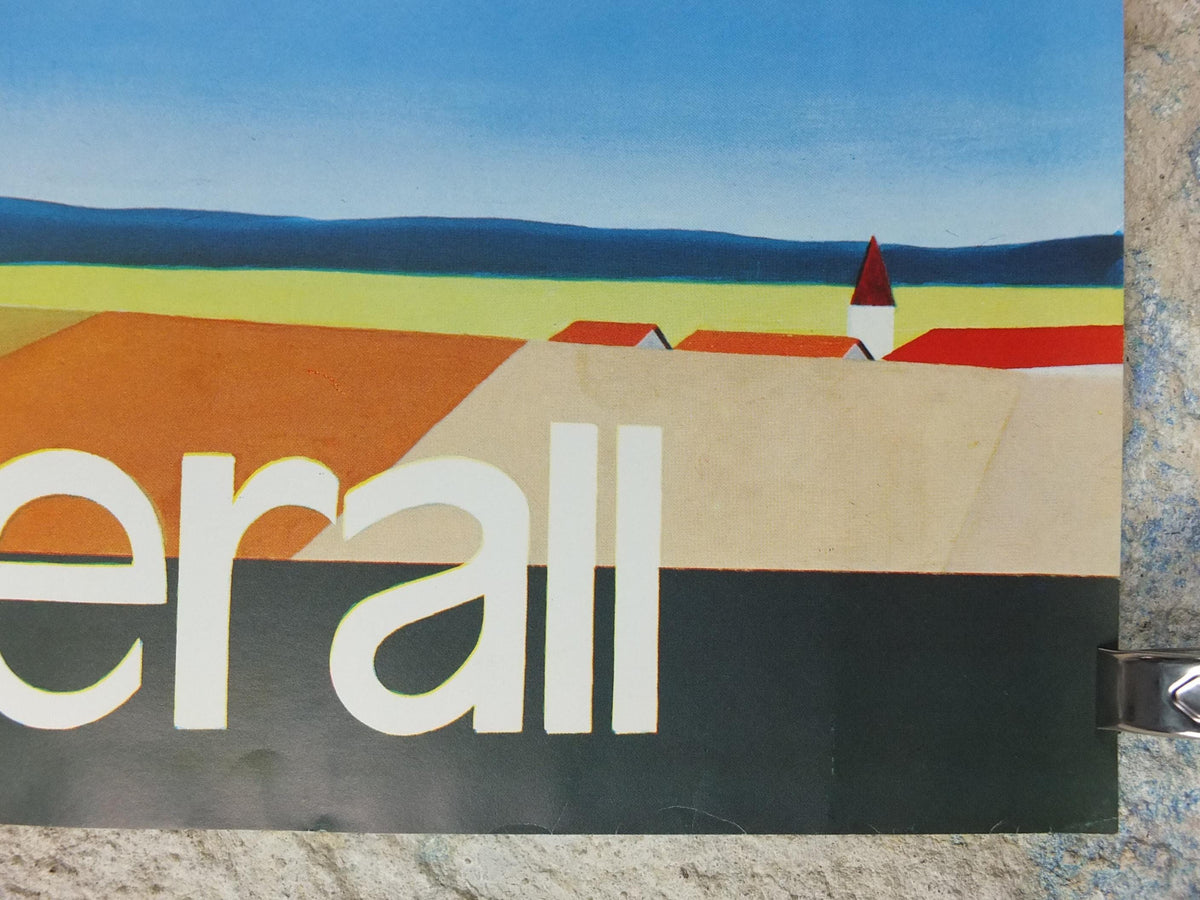 Red Cross Poster, We land anywhere, International Federation of Red Cross and Red Crescent Societies (IFRC), humanitarian aid wall art decor