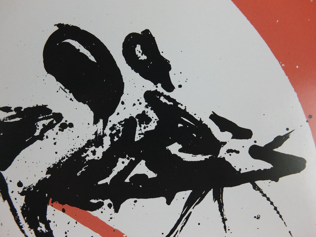 2023 Banksy Cut & Run Poster, Rat with cutting knife and stencil, Goma, Glasgow, Pop Art gallery exhibition, wall art decor