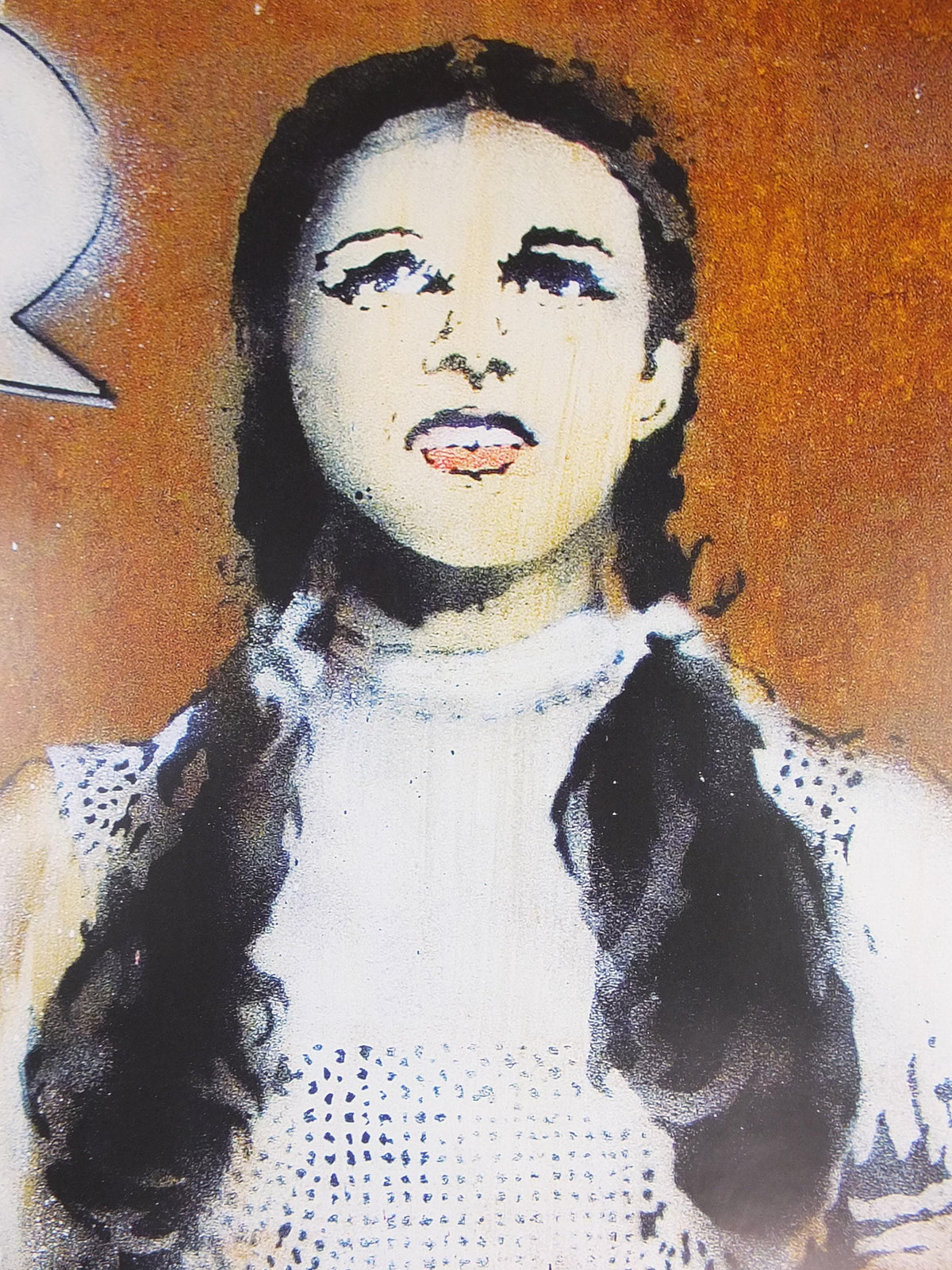 2009 Banksy V Bristol Museum Poster, Dorothy, "I don't think we're on canvas any more", London, Pop Art gallery exhibition, wall art decor