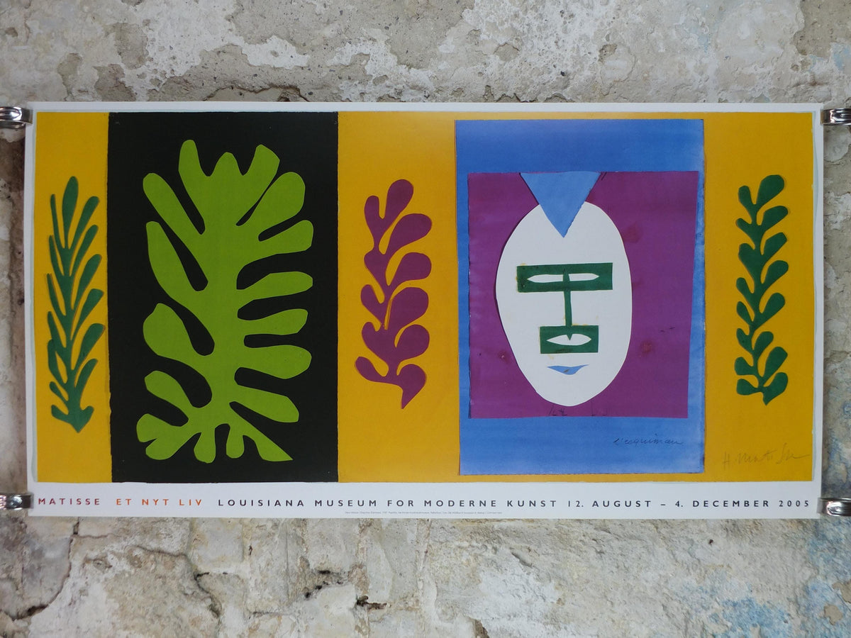 2005 Henri Matisse Poster, The Eskimo 1947, Inuit, Fauvism, Modernism, Post-Impressionism expressionism, gallery exhibition wall art decor