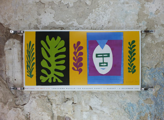 2005 Henri Matisse Poster, The Eskimo 1947, Inuit, Fauvism, Modernism, Post-Impressionism expressionism, gallery exhibition wall art decor