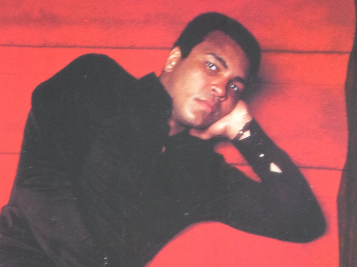2000 Annie Leibovitz Poster, Muhammad Ali from 1978, boxing, Louisiana, Copenhagen, photography gallery exhibition, wall art decor