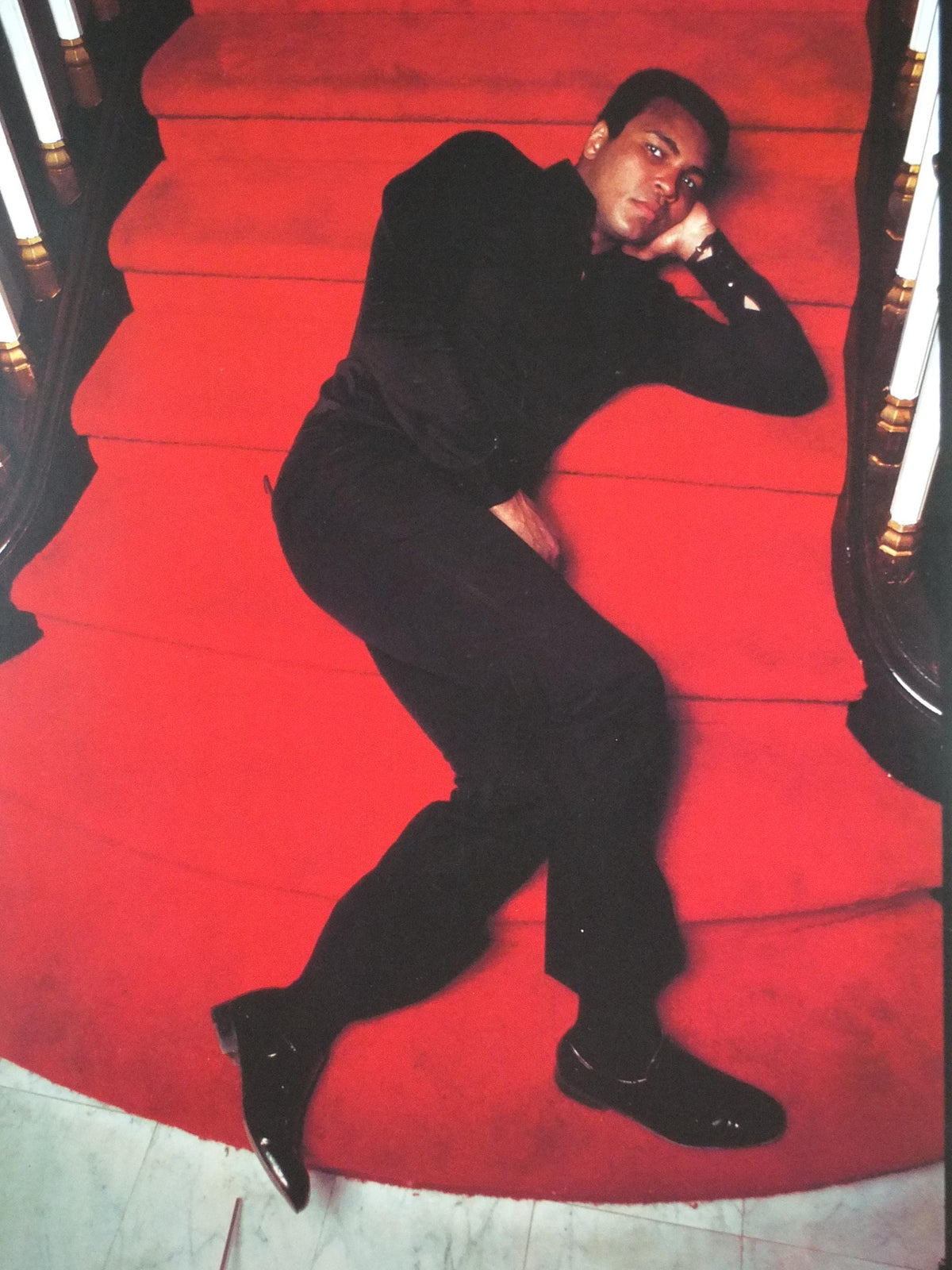 2000 Annie Leibovitz Poster, Muhammad Ali from 1978, boxing, Louisiana, Copenhagen, photography gallery exhibition, wall art decor