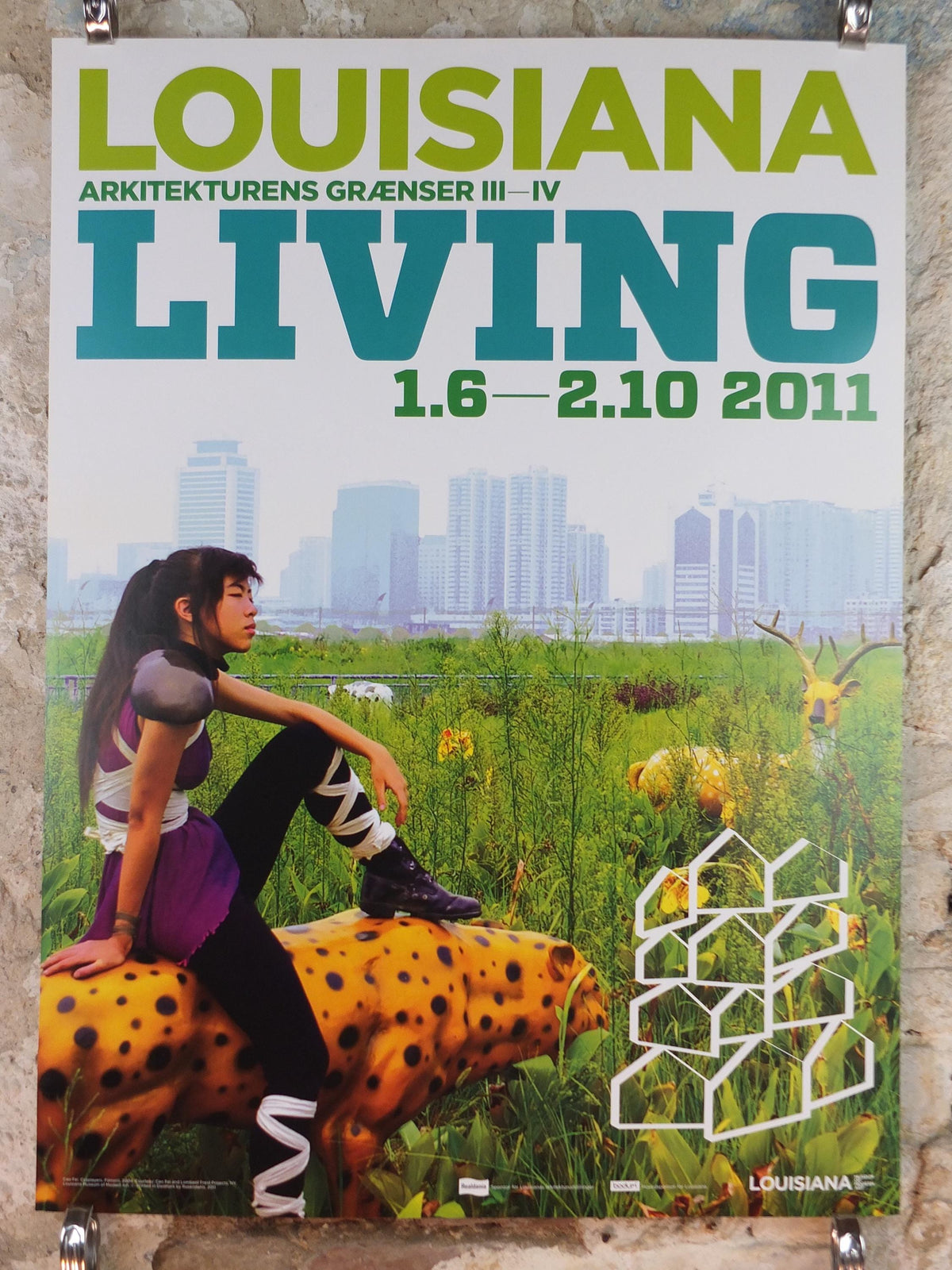 2011 Living Poster, Cao Fei, Cosplayers, Lombard Freid Projects, New York, Louisiana Museum of Modern Art, architecture, wall art decor