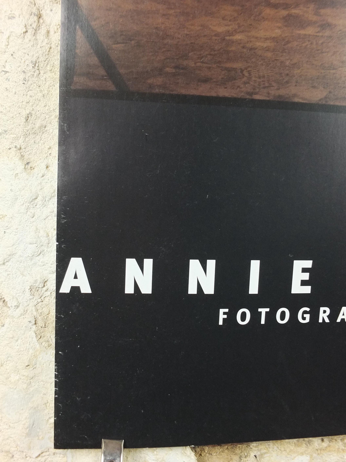 2000 Annie Leibovitz Poster, Clint Eastwood bound in rope, Louisiana, Copenhagen, photography gallery exhibition, wall art decor