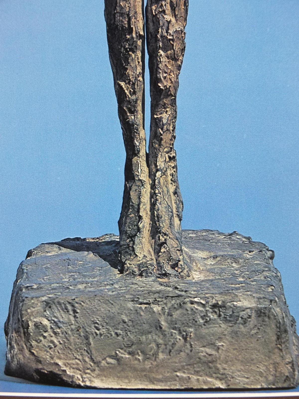 1976 Alberto Giacometti Poster, Annette from Life, bronze sculpture, Fondation Maeght, Modernism, gallery exhibition, wall art decor