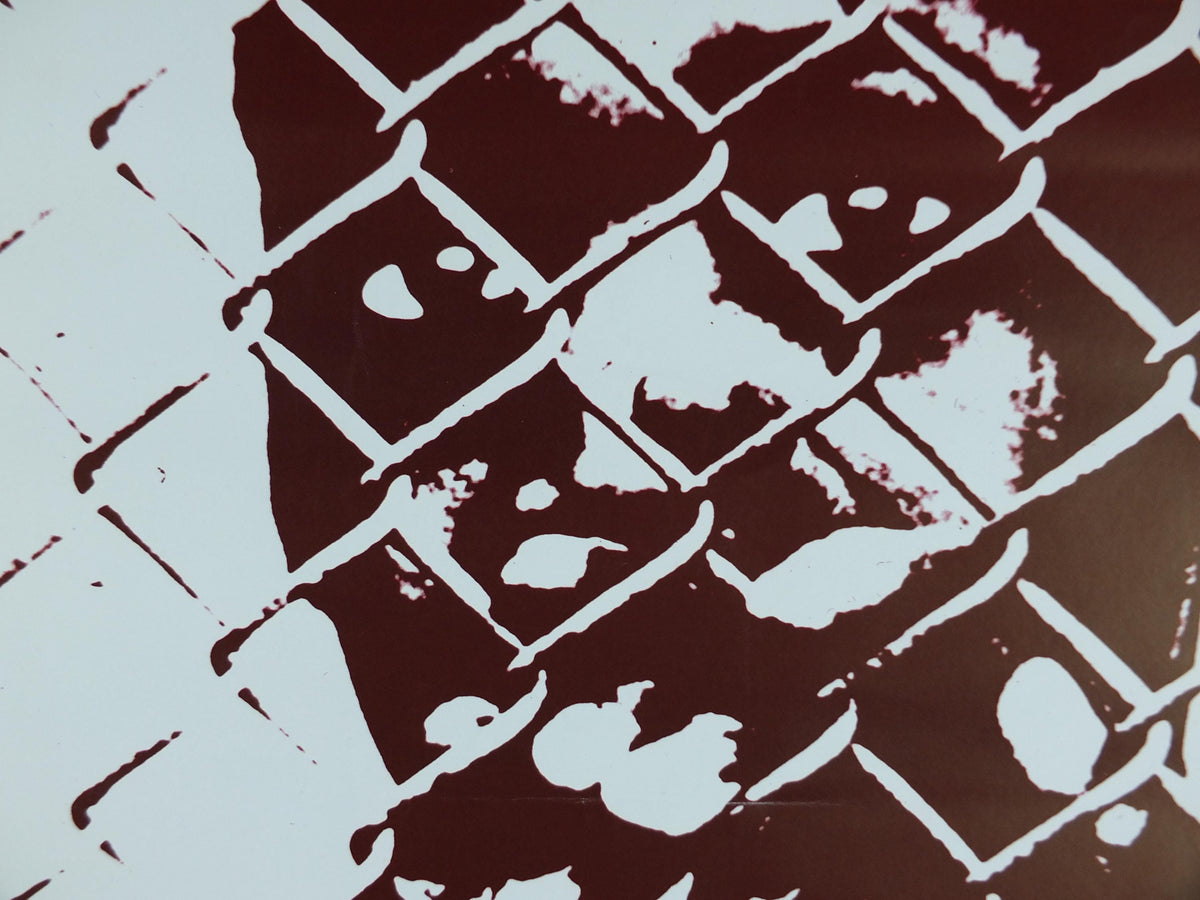 1980s Amnesty International Poster, Imprisoned because he had an opinion, Human Rights, wall art decor