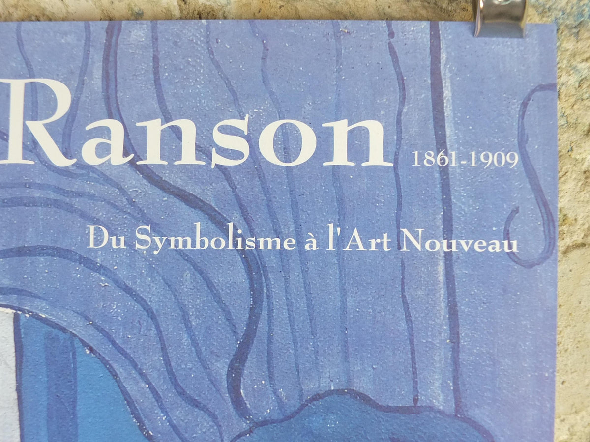 1997 Paul Ranson Poster, The Blue Room 1891, La Chambre Bleue, Art Nouveau, Symbolism post impressionism, art gallery, wall art decor
