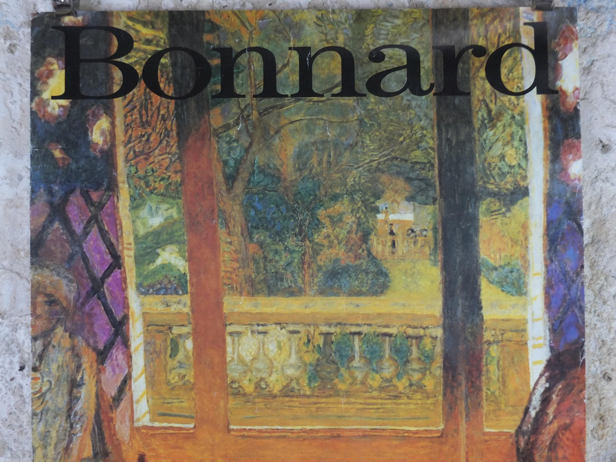 1984 Pierre Bonnard Poster, The Breakfast Room 1930, La Salle à Manger, Centre Georges Pompidou, Les Nabis gallery exhibition wall art decor