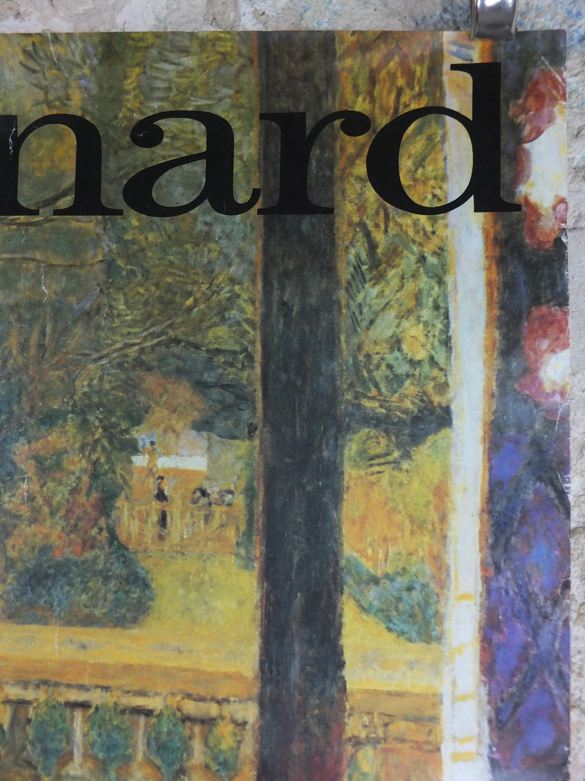1984 Pierre Bonnard Poster, The Breakfast Room 1930, La Salle à Manger, Centre Georges Pompidou, Les Nabis gallery exhibition wall art decor