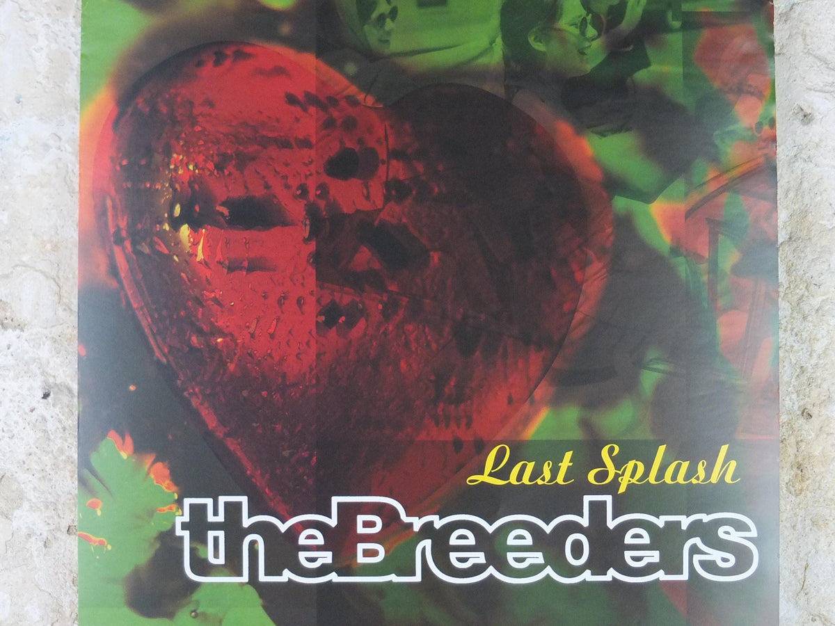 2023 The Breeders Poster, Last Splash 30th Anniversary from 1993, Kim Deal from The Pixies, music wall art decor