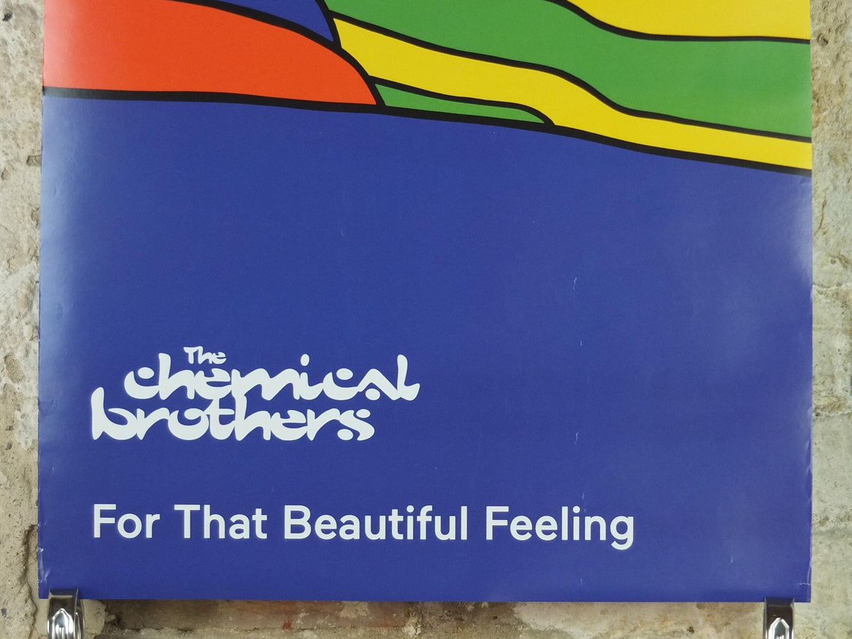 2023 The Chemical Brothers Poster, For That Beautiful Feeling, Tom Rowlands and Ed Simons, Manchester electronic music wall art decor