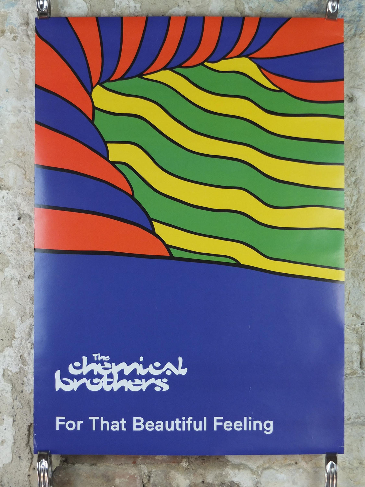2023 The Chemical Brothers Poster, For That Beautiful Feeling, Tom Rowlands and Ed Simons, Manchester electronic music wall art decor