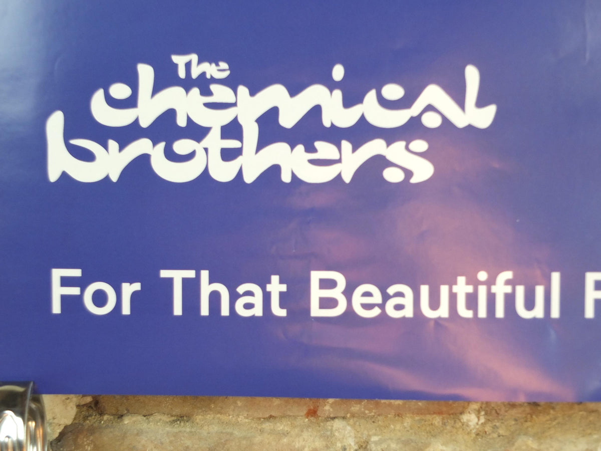 2023 The Chemical Brothers Poster, For That Beautiful Feeling, Tom Rowlands and Ed Simons, Manchester electronic music wall art decor