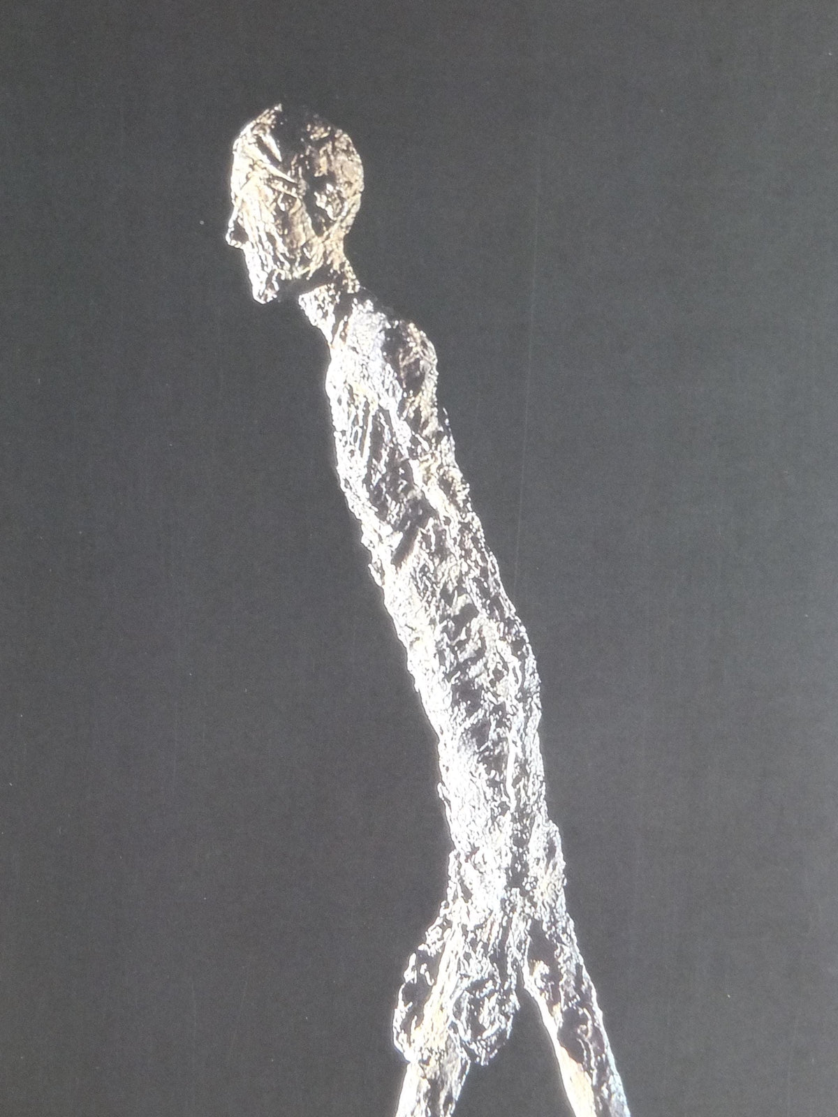 1976 Alberto Giacometti Poster, The Walking Man, L'Homme Qui Marche, Fondation Maeght, Modernism, gallery exhibition, wall art decor