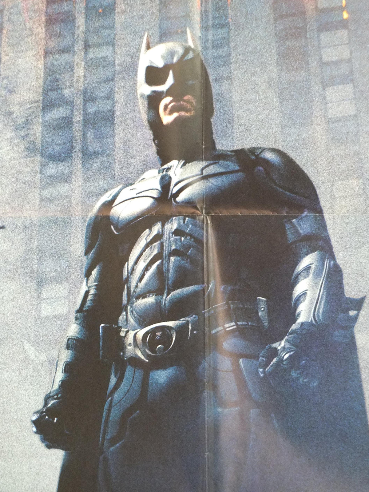 2008 The Dark Knight Poster, Batman, Christopher Nolan Le Chevalier Noir, Original French Grande size, wall art cinema film memorabilia