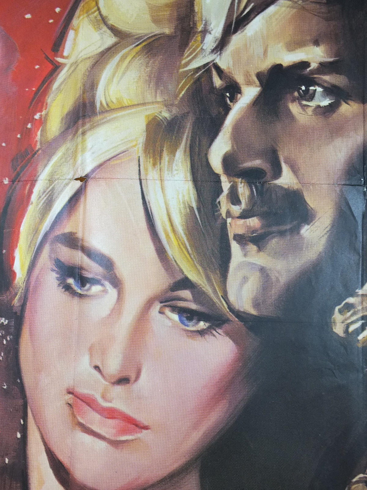 1965 Doctor Zhivago Poster, Epic Russian Revolution and World War 1 movie, Original French Grande size, wall art cinema film memorabilia