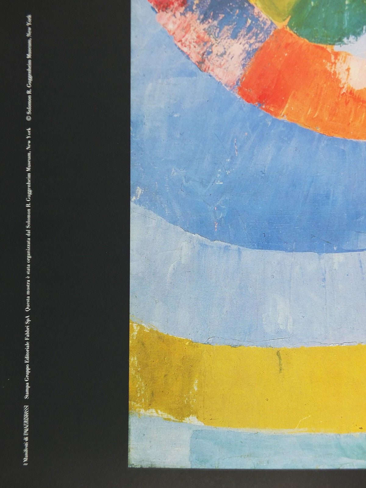 1990 Robert Delaunay Poster, Circular Forms 1930, Formes Circulaires Orphism, Cubism, abstract, Fauvism, wall art decor