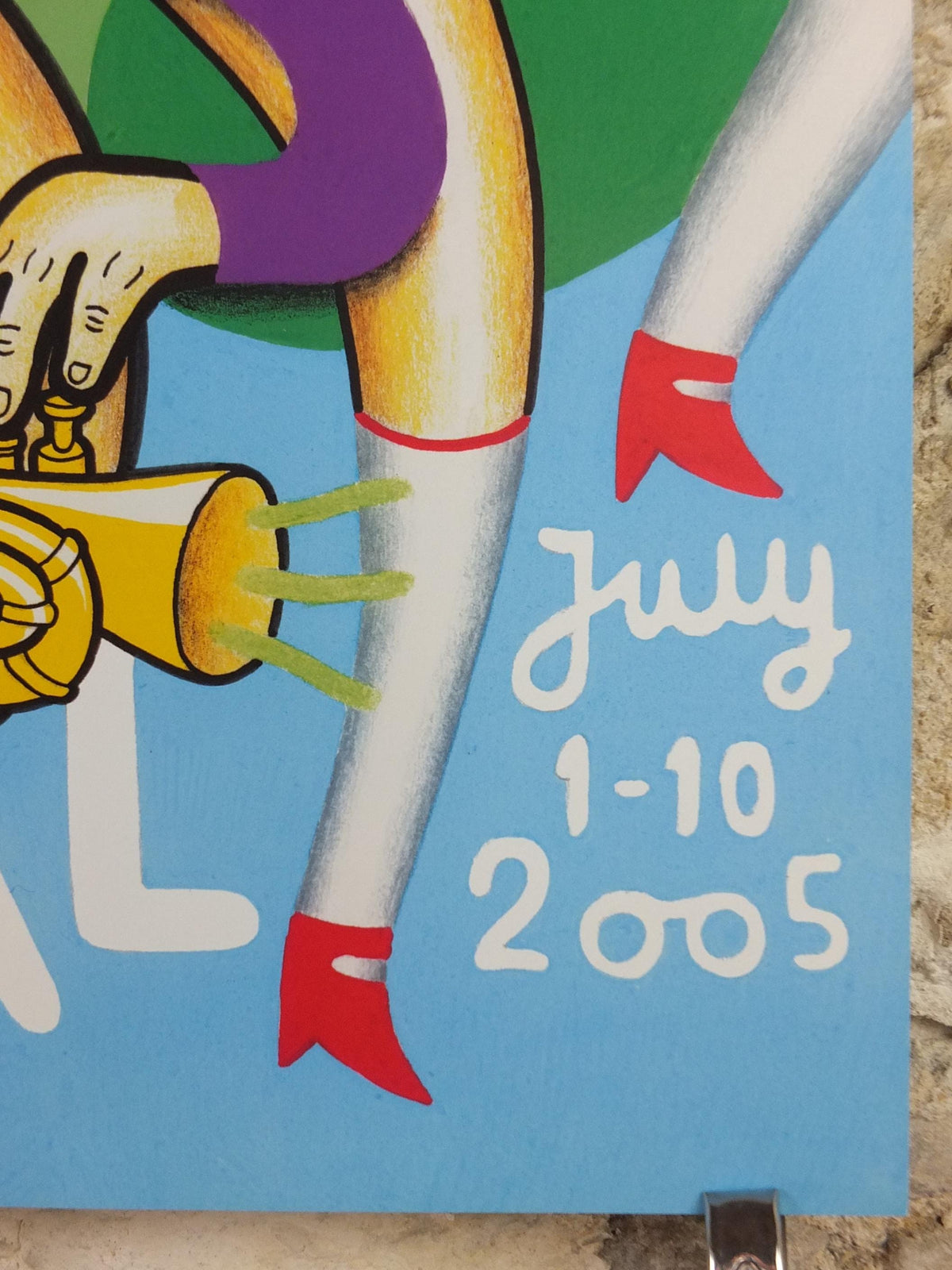 2004 Copenhagen Jazz Festival Poster, by HuskMitNavn, Denmark, music concerts, wall art decor