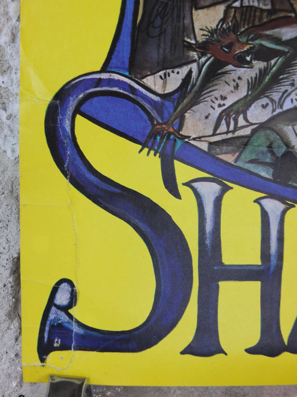 1970 Shadowfax Poster, by D. de S. Pernes, Lord of all Horses, Lord of the Rings, J.R.R. Tolkien, Middle Earth, fantasy wall art decor