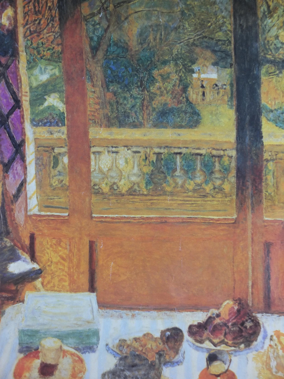 1984 Pierre Bonnard Poster, The Breakfast Room 1930, La Salle à Manger, Centre Georges Pompidou, Les Nabis gallery exhibition wall art decor