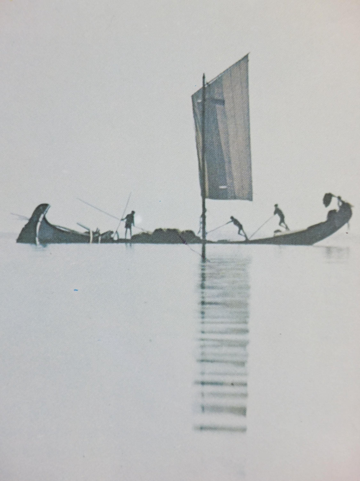 1979 Portugal Travel Poster, Costa de Prata, Portugal, barcos de pesca, xávega fishing boats, Portuguese travel wall art decor