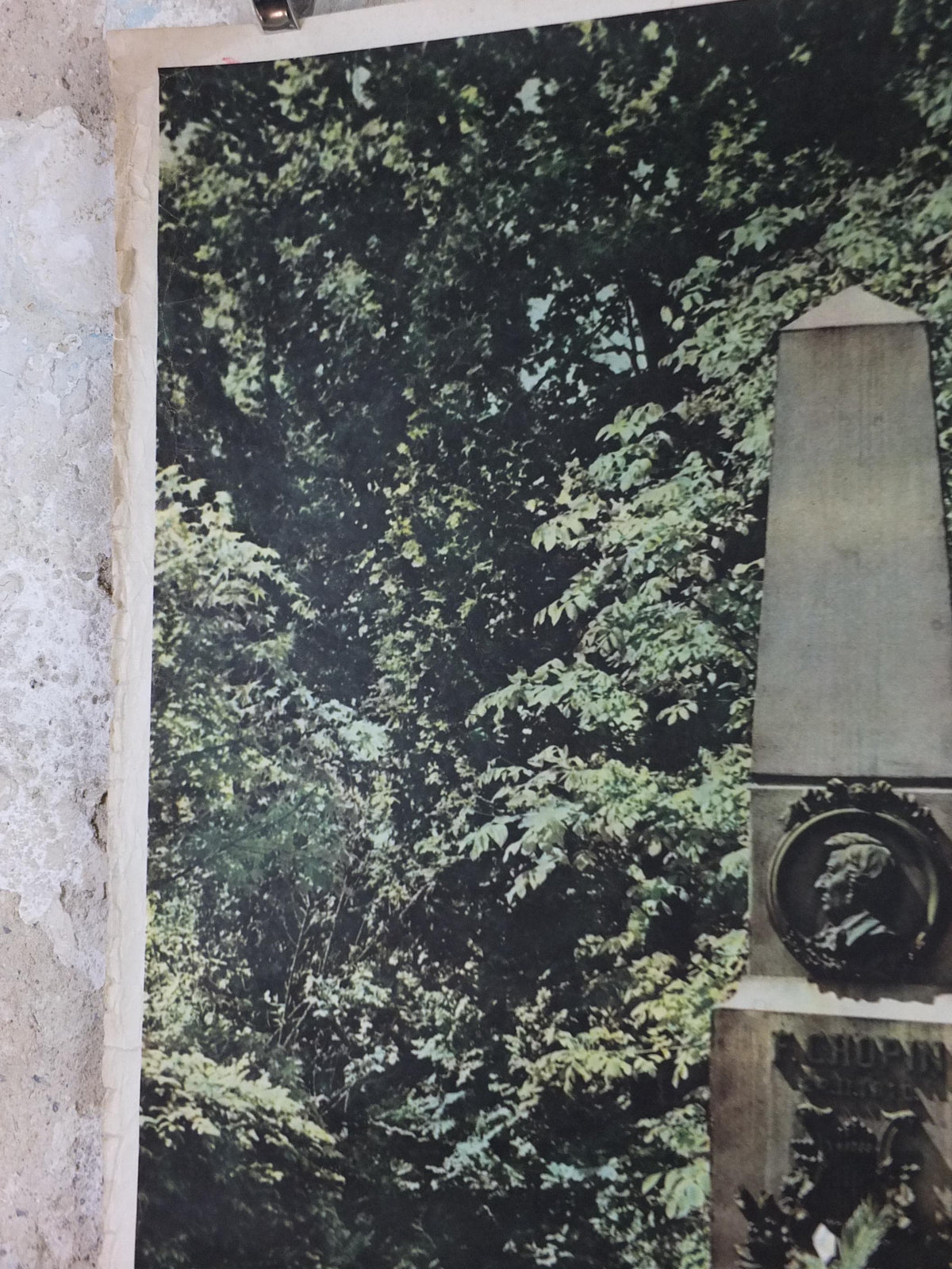 1950 Frederic Chopin Poster, The birth place of Frederic Chopin, Parc à Żelazowa Wola, Poland, travel wall art decor