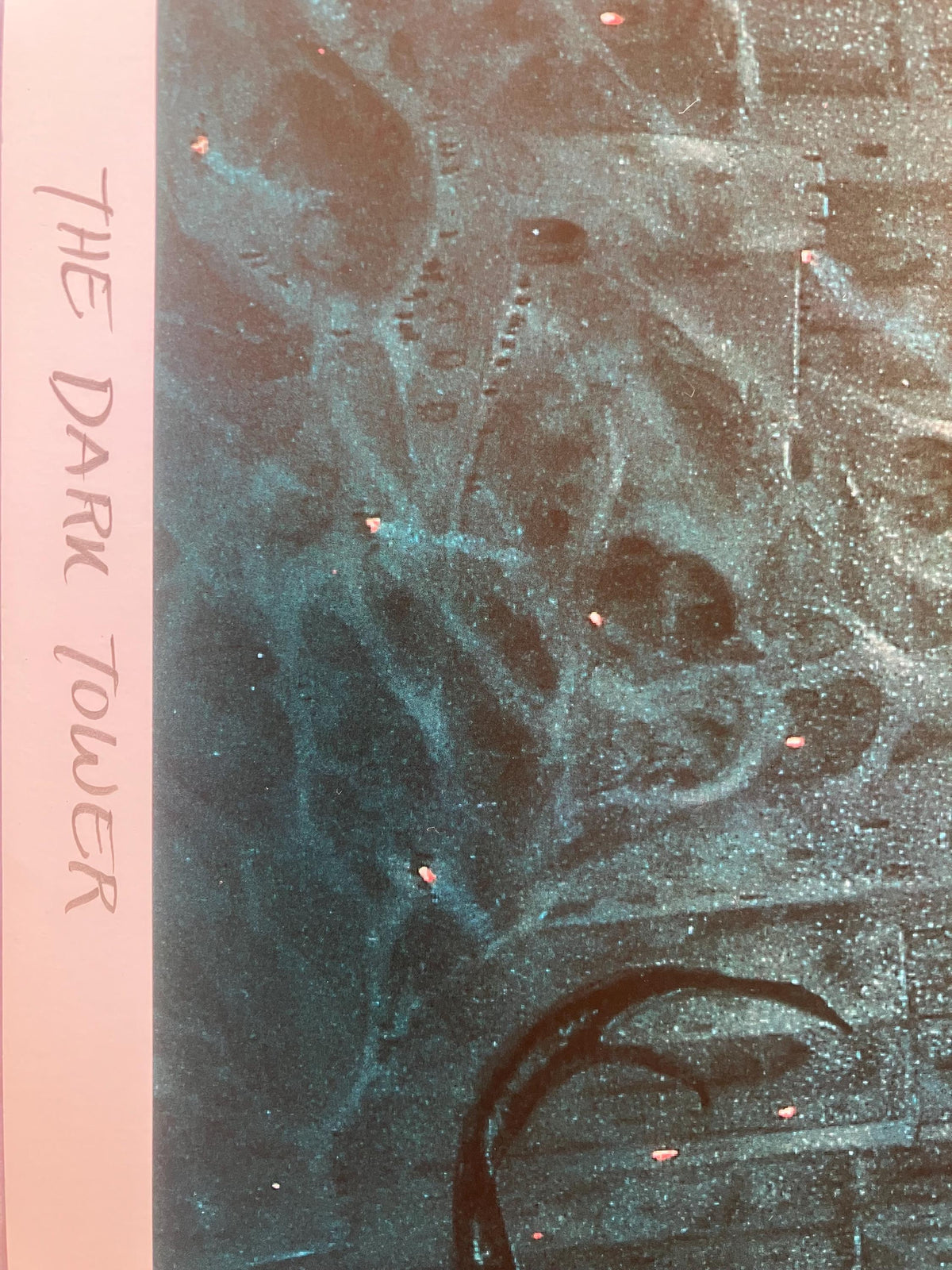 Signed John Howe Dark Tower and Nazgul Poster 1996, from 999 Games, Limited Edition 118/166, Lord of the Rings, print wall art decor