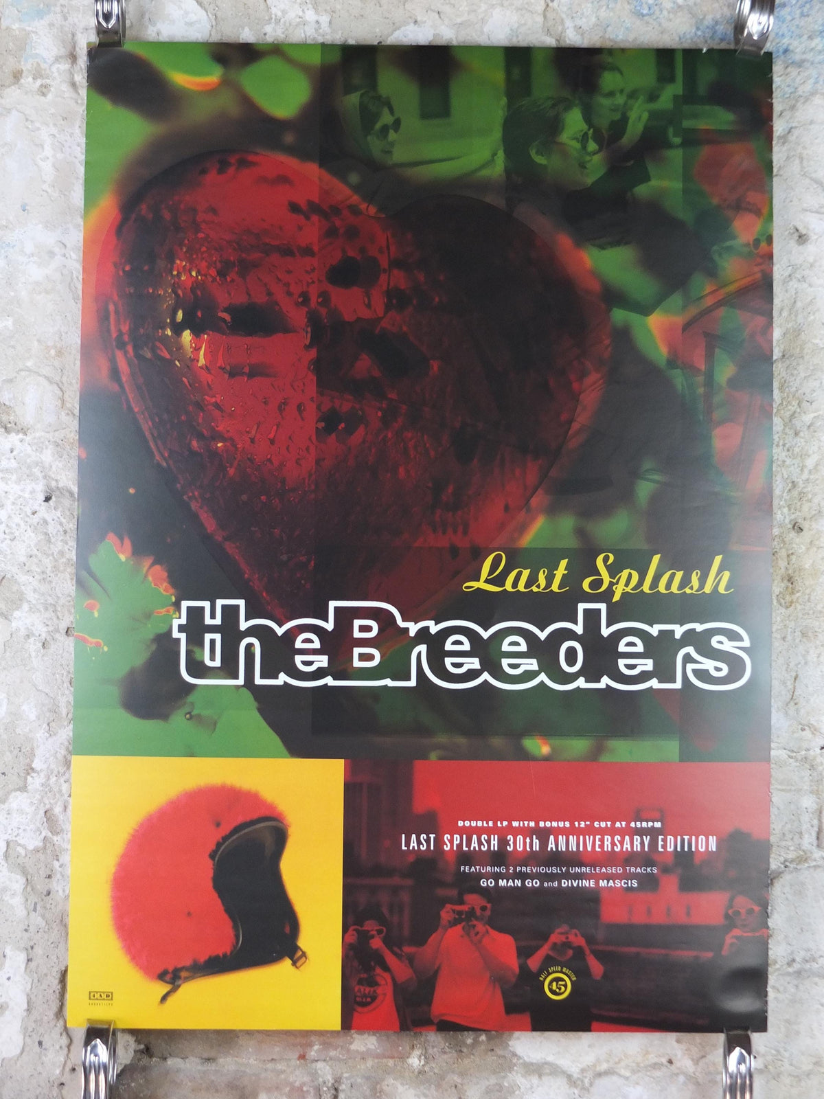 2023 The Breeders Poster, Last Splash 30th Anniversary from 1993, Kim Deal from The Pixies, music wall art decor