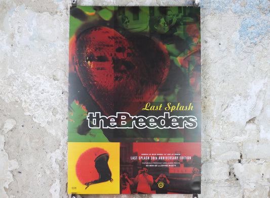 2023 The Breeders Poster, Last Splash 30th Anniversary from 1993, Kim Deal from The Pixies, music wall art decor