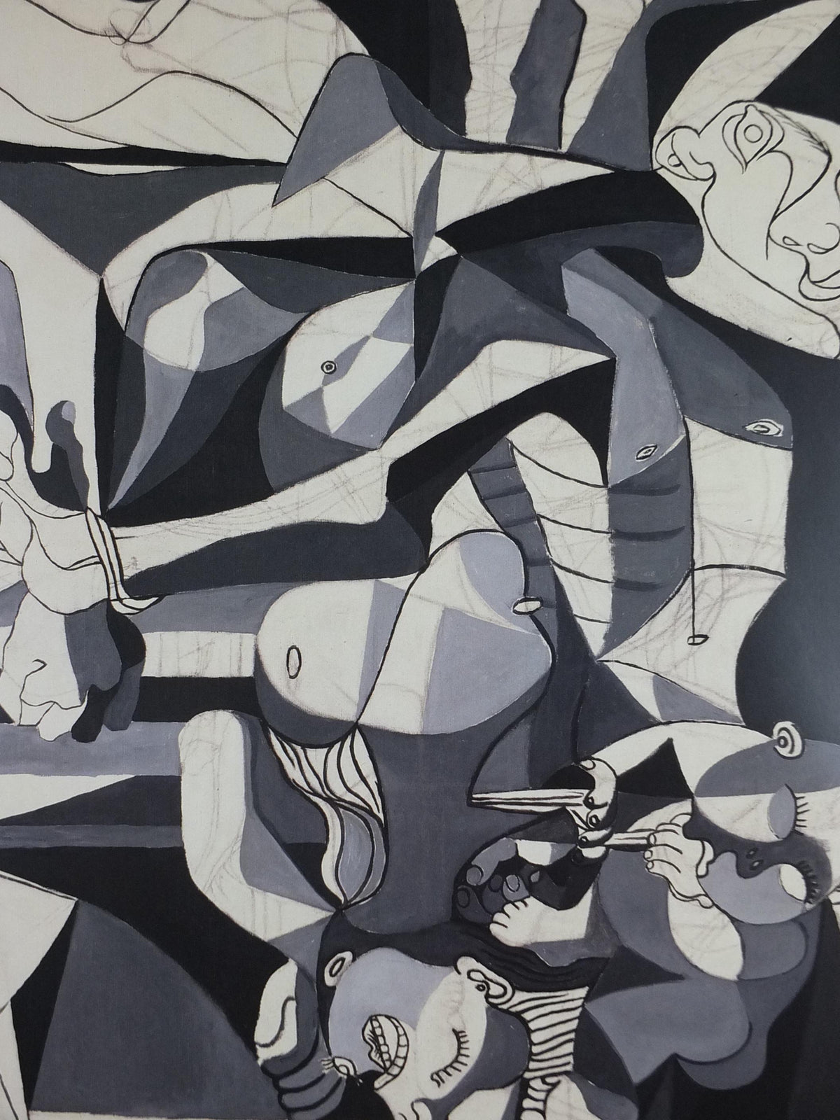 2011 Pablo Picasso Poster, The Charnel House 1944 - 1945, Louisiana Museum of Modern Art, Copenhagen, gallery exhibition, wall art decor