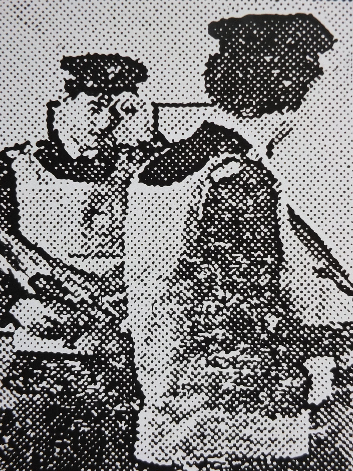 2001 Sigmar Polke Poster, Seiht man ja was es ist? 1984, You can see what it is, Police arrest, Capitalist Realism, wall art decor