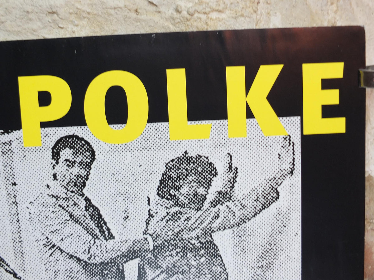 2001 Sigmar Polke Poster, Seiht man ja was es ist? 1984, You can see what it is, Police arrest, Capitalist Realism, wall art decor