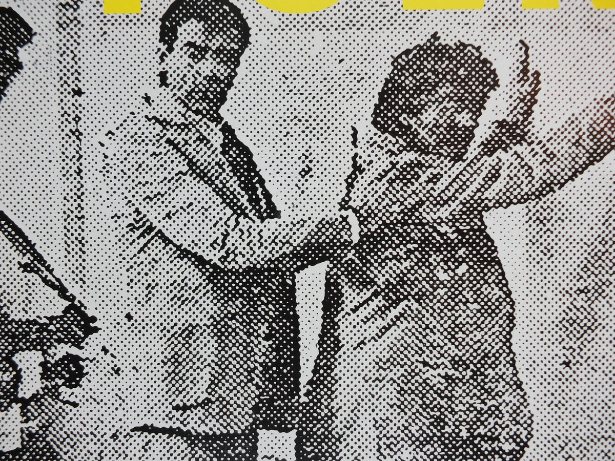 2001 Sigmar Polke Poster, Seiht man ja was es ist? 1984, You can see what it is, Police arrest, Capitalist Realism, wall art decor