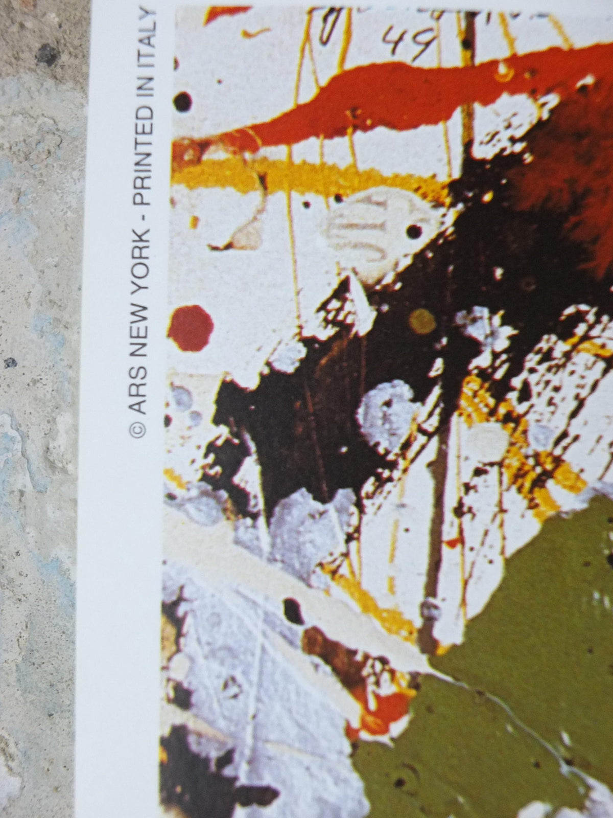 1988 Jackson Pollock Poster, Number 31 1949, #31, drip painting, abstract expressionism, gallery exhibition, wall art decor