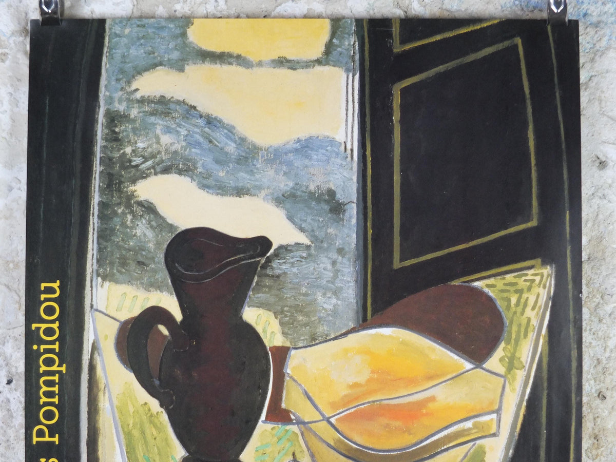 1982 Georges Braque Poster, La toilette devant la fenêtre 1942, The dressing table in front of the window, Cubism, Fauvism, wall art decor