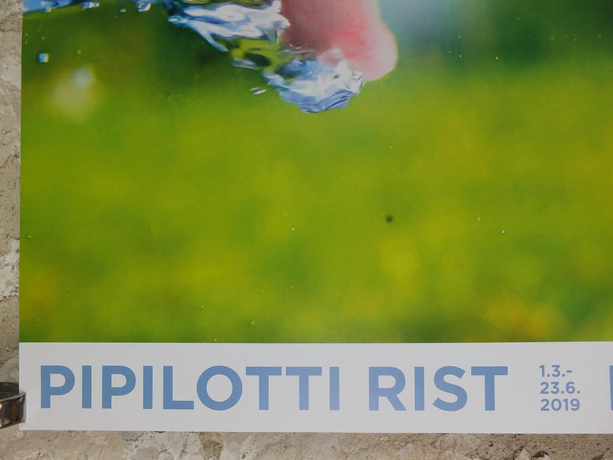 2019 Pipilotti Rist Poster, Mercy Garden Retour 2014, nose, lips and tongue, Feminist audiovisual art, gallery exhibition, wall art decor