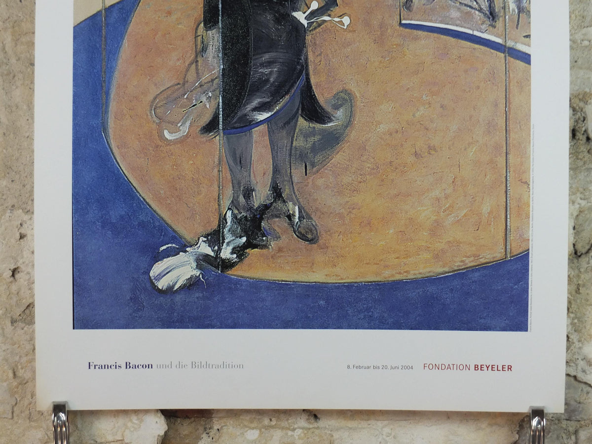 2004 Francis Bacon Poster, Portrait of Isabel Rawsthorne Standing in a Street in Soho 1967, Figurative Realism, exhibition, wall art decor