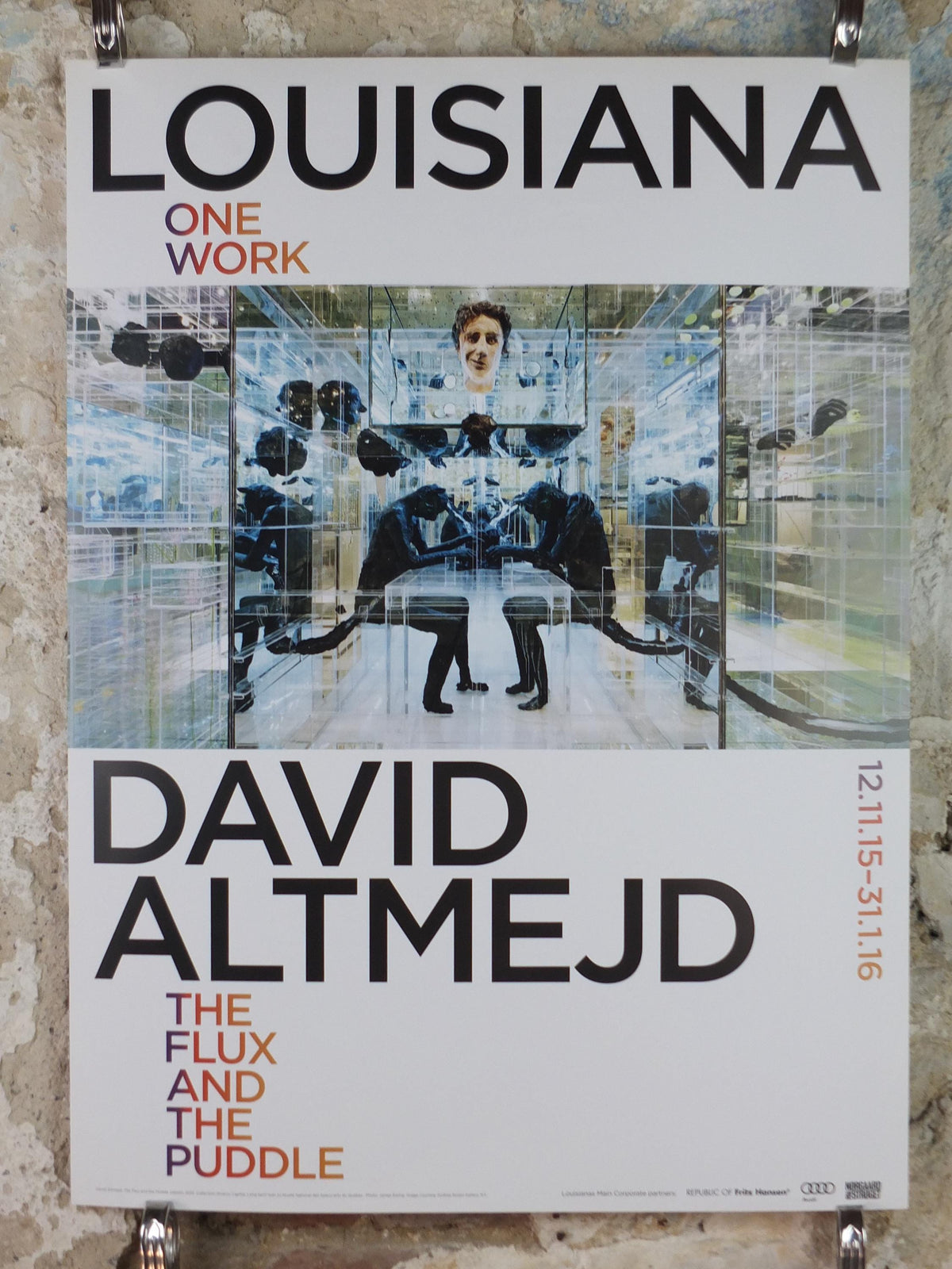 2015 David Altmejd Poster, The Flux and the Puddle 2014, Louisiana Museum of Modern Art, photography, retro wall art decor