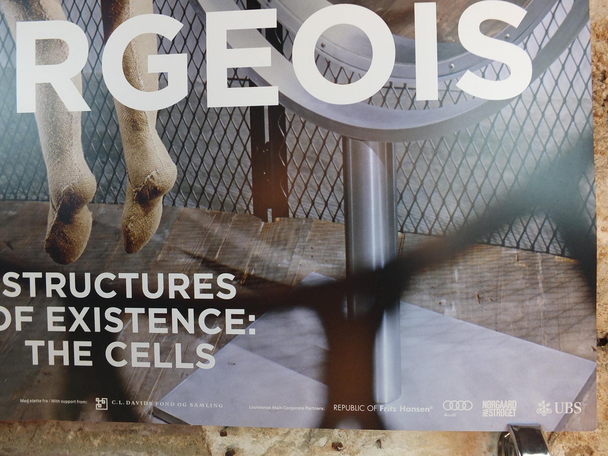 2016 Louise Bourgeois Poster, Cell XXVI 2003, Louisiana Museum of Modern Art, Sculpture Surrealism Feminism, retro wall art decor