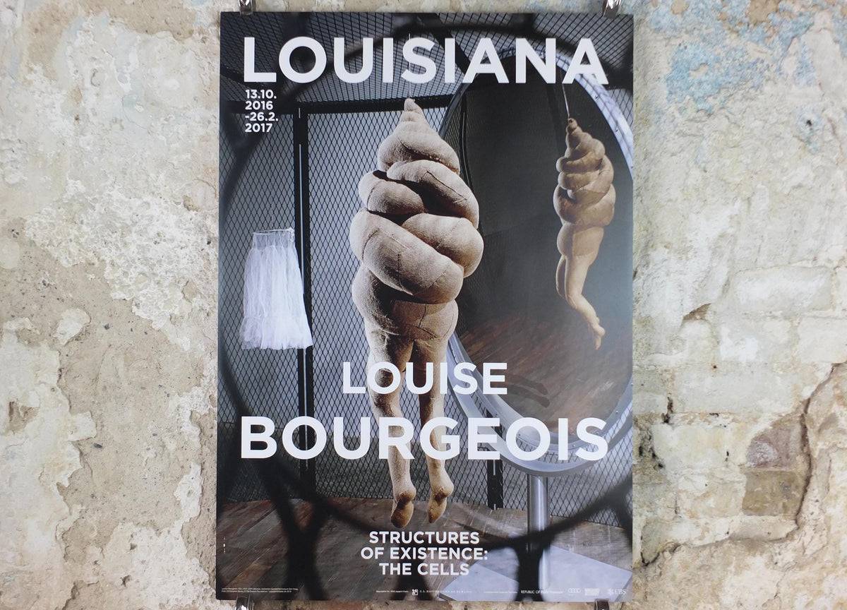 2016 Louise Bourgeois Poster, Cell XXVI 2003, Louisiana Museum of Modern Art, Sculpture Surrealism Feminism, retro wall art decor