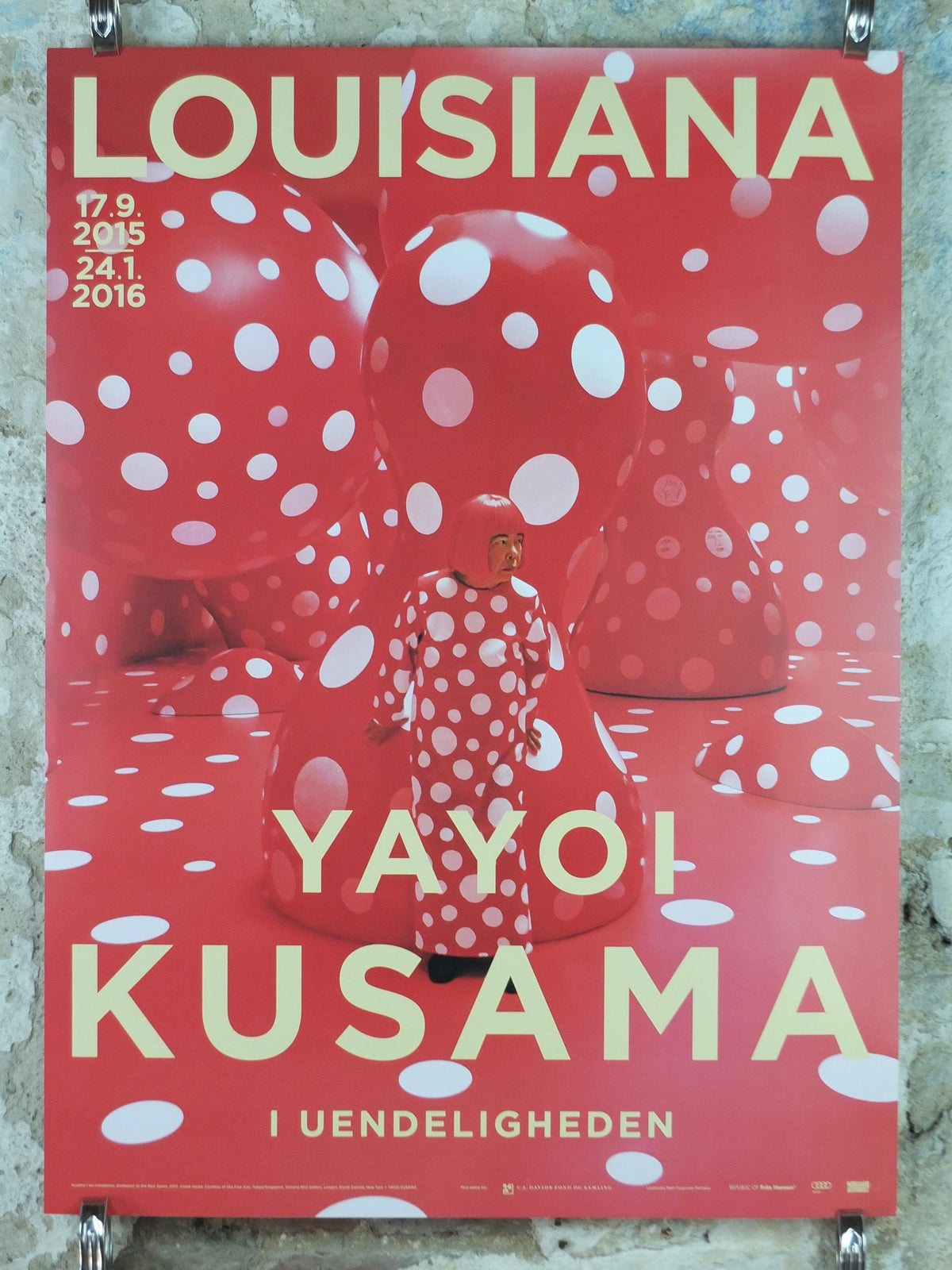 2016 Yayoi Kusama Poster, Guidepost to the New Space 2012, Louisiana Museum of Modern Art, Pop Art, Minimalism Feminism, wall art decor