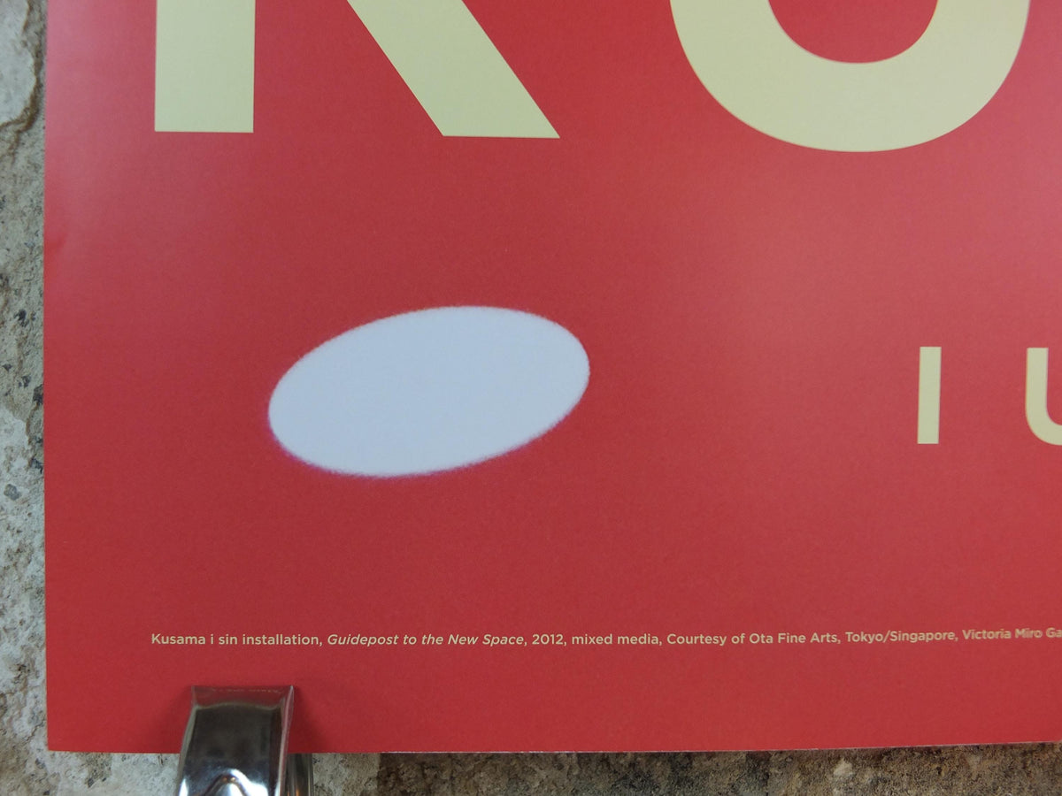 2016 Yayoi Kusama Poster, Guidepost to the New Space 2012, Louisiana Museum of Modern Art, Pop Art, Minimalism Feminism, wall art decor