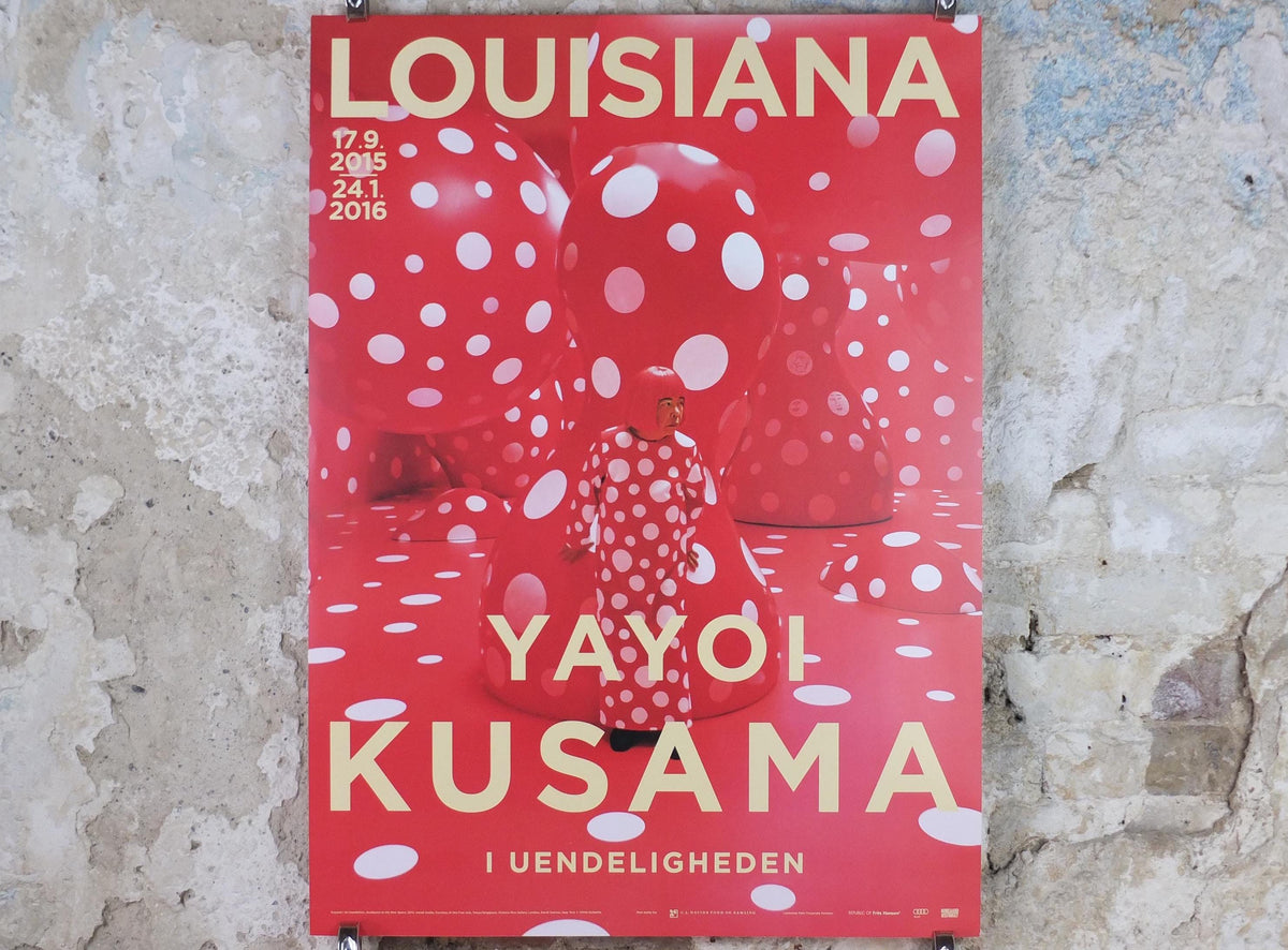 2016 Yayoi Kusama Poster, Guidepost to the New Space 2012, Louisiana Museum of Modern Art, Pop Art, Minimalism Feminism, wall art decor