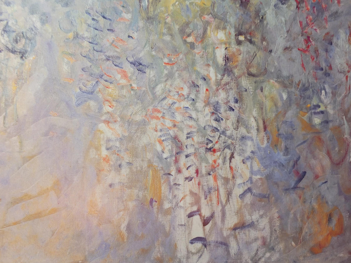 1993 Claude Monet Poster, Wisteria 1919 1920, Louisiana Museum of Modern Art, Glysines, Impression gallery exhibition, wall art decor