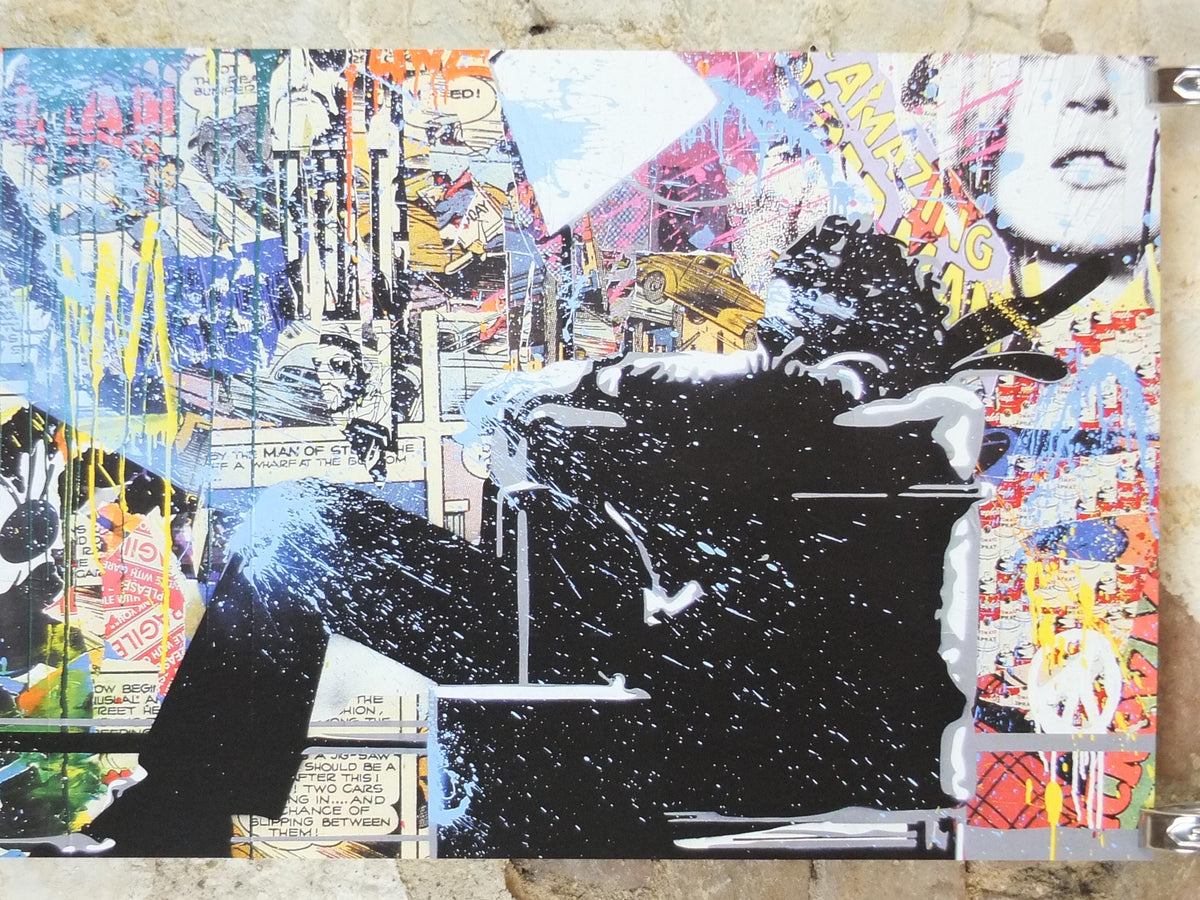 2012 Mr Brainwash Poster, Max Spray, Felix Campbell Soup Spray Can, Life is Beautiful, Pop Art gallery exhibition, wall art decor
