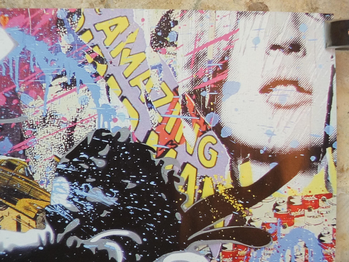 2012 Mr Brainwash Poster, Max Spray, Felix Campbell Soup Spray Can, Life is Beautiful, Pop Art gallery exhibition, wall art decor