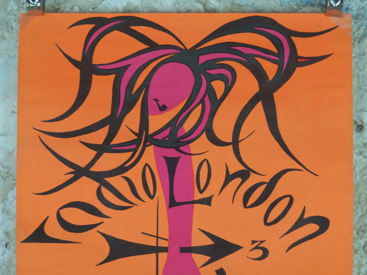 1967 Radio London Poster, Offshore pirate radio station, 14 August 1967, Free Radio Association, Big L, rock and pop music wall art decor